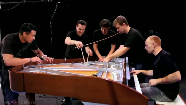 Watch One Direction - What Makes You Beautiful (5 Piano Guys, 1 piano) - ThePianoGuys Video
