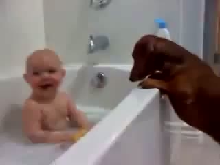 Watch Bath time fun. Super cute! Video