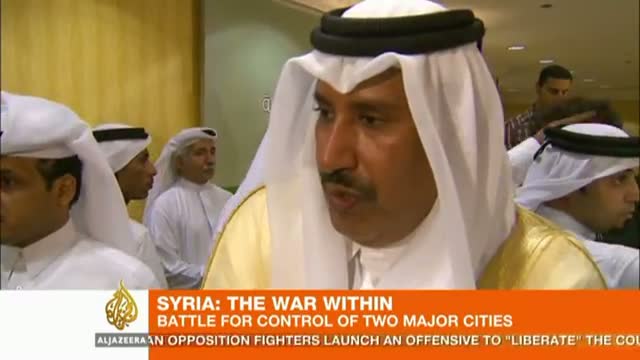 Watch Syrian Rebels push into Major City Video