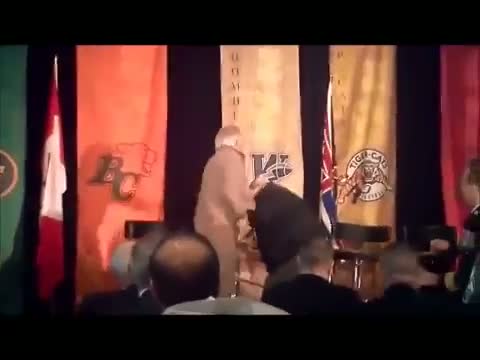 Watch Two 73 year old CFL legends fight Video