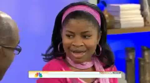 Watch Girl's funny reaction after winning on Today Show Video