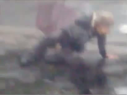 Watch Old man gets hit by lightning Video
