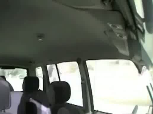 Watch Dumb girl gets into car accident Video