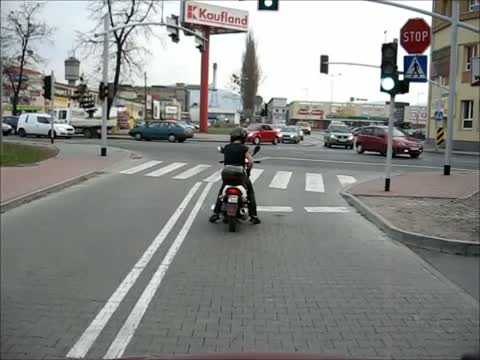 Watch Don't honk at people in Poland Video