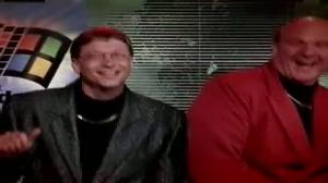Watch Bill Gates and Steve Ballmer acting like fools Video