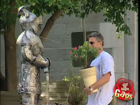 Watch Spitting Medieval Armor Hidden Camera Jokes Video