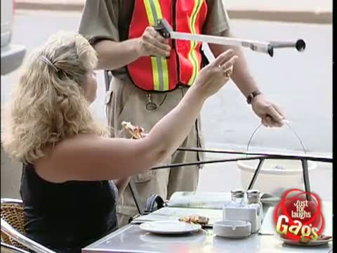 Watch Garbage collector prank Video