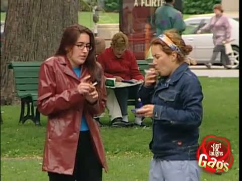 Watch Funny Smoking Girl Attack! Video