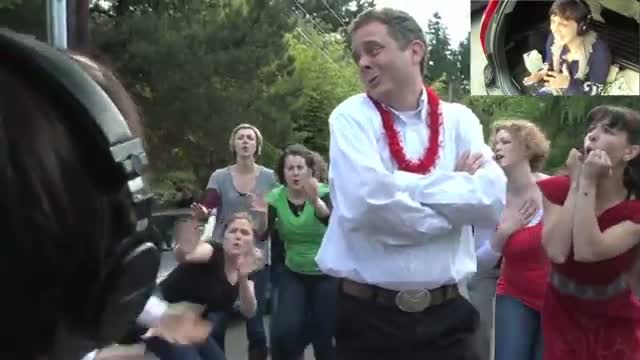 Watch Isaac's Live Lip-Dub Proposal Video
