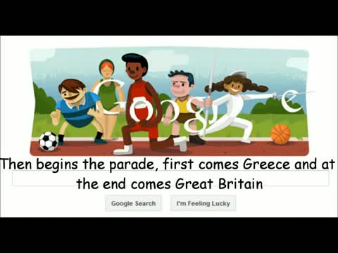 Watch Opening Ceremony London 2012 (Olympia) Google Doodle Video
