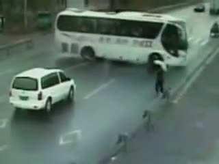 Watch Incredible Video Lucky to be alive Video