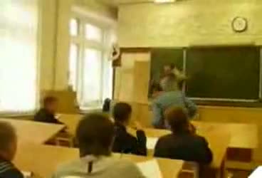 Watch Fight between a Student and Teacher Video