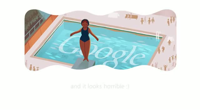 Watch London 2012 Diving Google Doodle Video