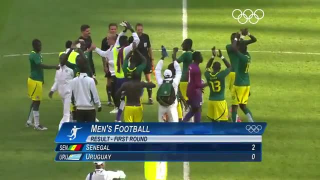 Watch Football Men's Group A - Senegal v Uruguay - London 2012 Olympic Games Highlights Video