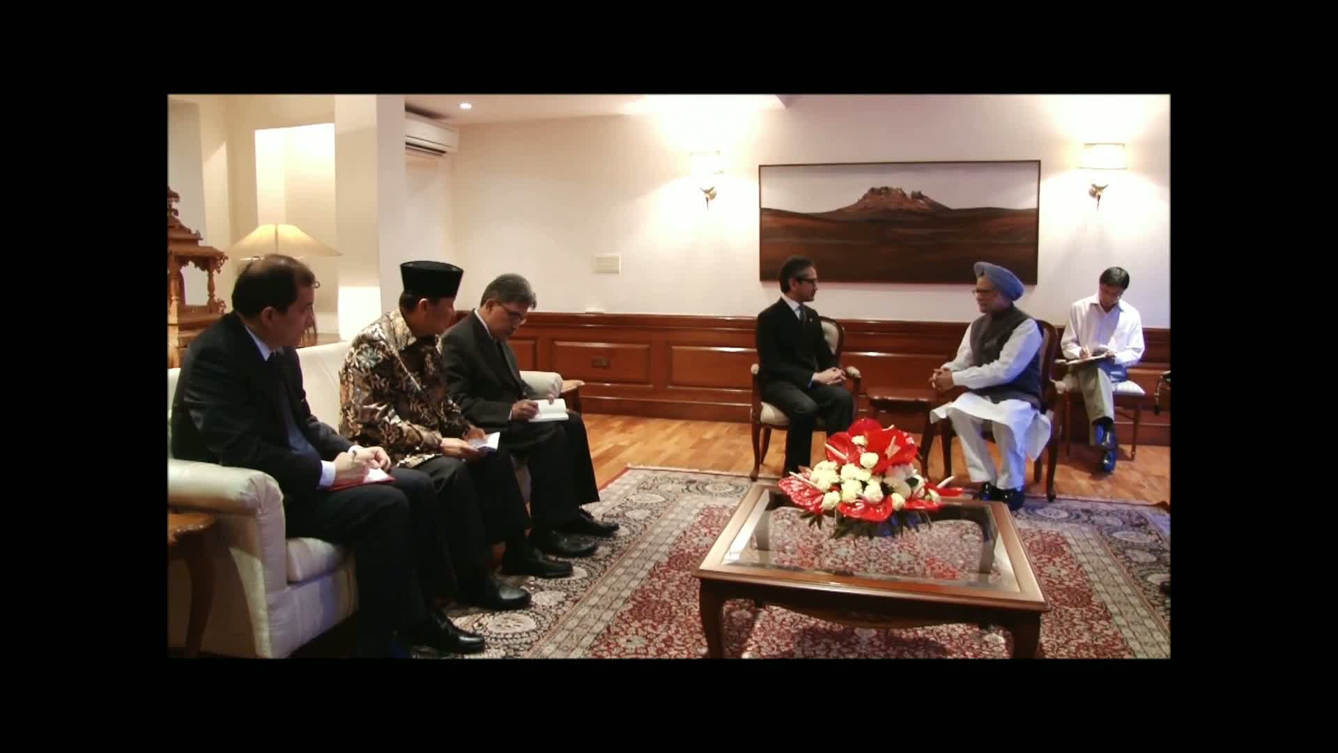Watch Dr. R.M. Marty M. Natalegawa, Minister of Foreign Affairs of the Republic of Indonesia calling on the Prime Minister, Dr. Manmohan Singh, in New Delhi on July 27, 2012. Video
