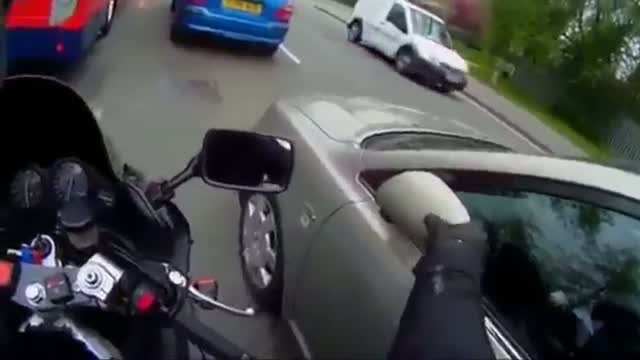 Watch Good guy motorcyclist Video