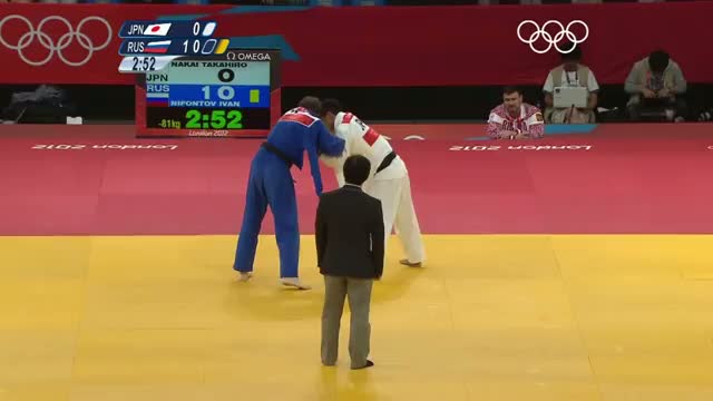 Watch Judo Men -81 kg - 1st Bronze medal match - Nakai v Nifontov - London 2012 Olympic Games Highlights Video