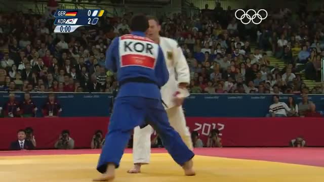 Watch Judo Men - 81 kg Final - Gold Medal - Bischof v Kim - London 2012 Olympic Games Highlights Video