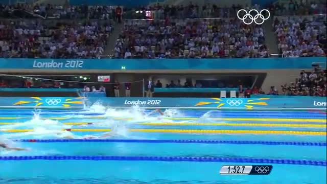 Watch Swimming Men's 4 x 200m Freestyle Relay Final - USA win Gold - London 2012 Olympic Games Highlights Video