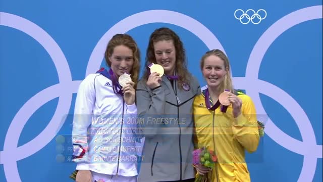 Watch Swimming Women's 200m Freestyle Final - Schmitt wins Gold - London 2012 Olympic Games Highlights Video