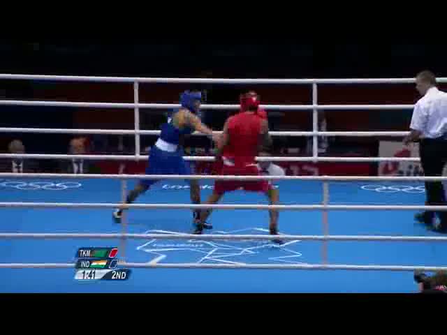Watch Boxing Men's Light Welter (64kg) Highlight - IND Kumar v TKM Serdar - London 2012 Olympics Video