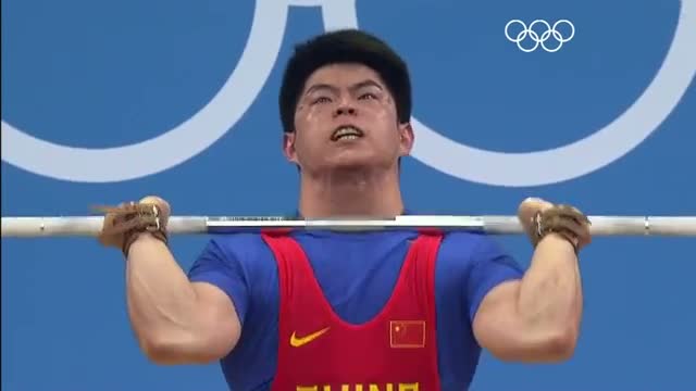Watch Weightlifting Men's 69kg Group A - China Gold - London 2012 Olympic Games Highlights Video