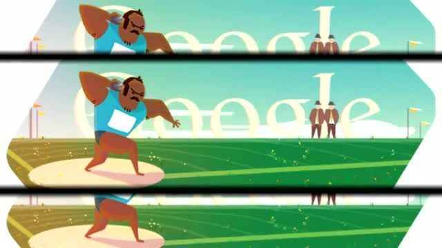 Watch London 2012 Shot Put: Google Doodle's Olympic Athletics debut Video