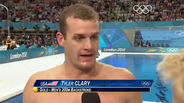 Watch Swimming Men's 200m Backstroke Final - London 2012 Olympic Games Highlights Video