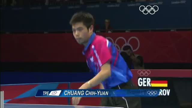 Watch Table Tennis Men's Singles - Bronze - Ovtcharov v Chuang - London 2012 Olympic Games Highlights Video
