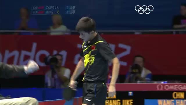 Watch Table Tennis Men's Singles Final - Zhang v Wang - London 2012 Olympic Games Highlights Video