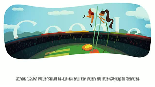 Watch Google's Doodle London 2012 Pole Vault Video