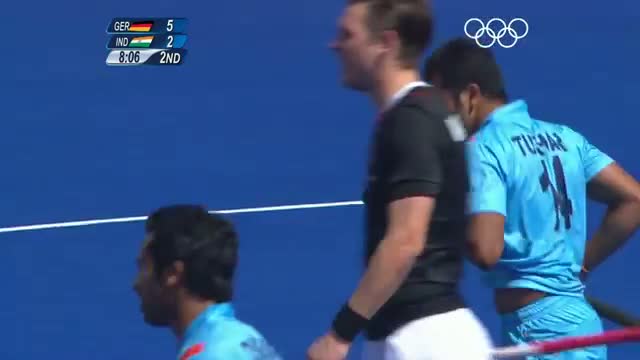 Watch Hockey Men's Pool B - Germany v India - London 2012 Olympic Games Highlights Video