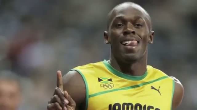 Watch Usain Bolt Wins 2nd Consecutive Olympic 100 Gold Video
