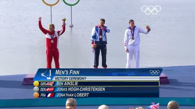 Watch Sailing Finn Men Medal Race - Great Britain GOLD - London 2012 Olympic Games Highlights Video