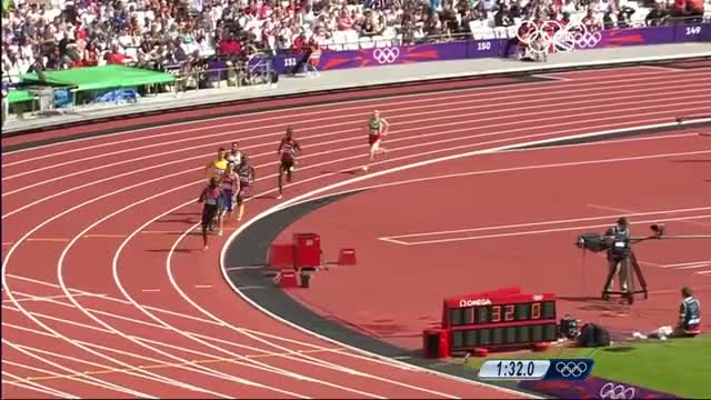 Watch Athletics Men's 800m Round 1 - London 2012 Olympic Games Highlights Video