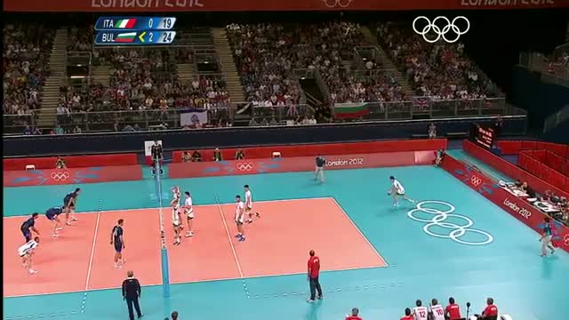 Watch Volleyball Men's Preliminary - Pool A - Italy v Bulgaria - London 2012 Olympic Games Highlights Video