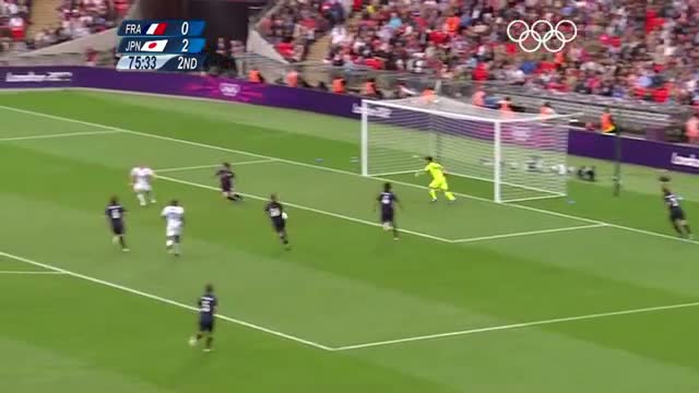 Watch Football Women's Semifinal 1 - France v Japan - London 2012 Olympic Games Highlights Video