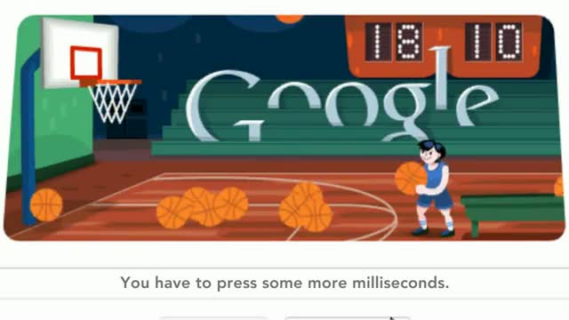 Watch London 2012 Basketball: Google's another interactive doodle Video