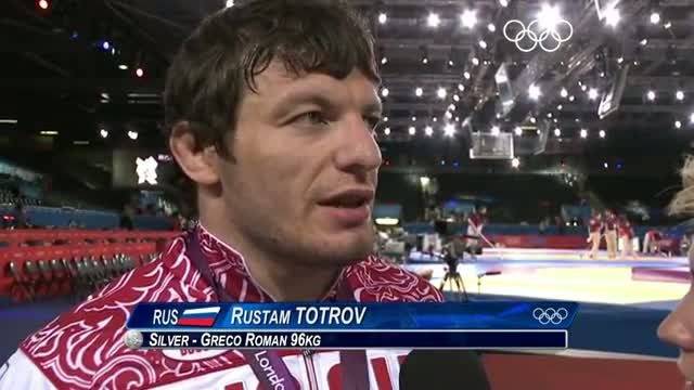 Watch Wrestling Men's Greco-Roman 96 kg Final - Rezaei v Totrov - London 2012 Olympic Games Highlights Video