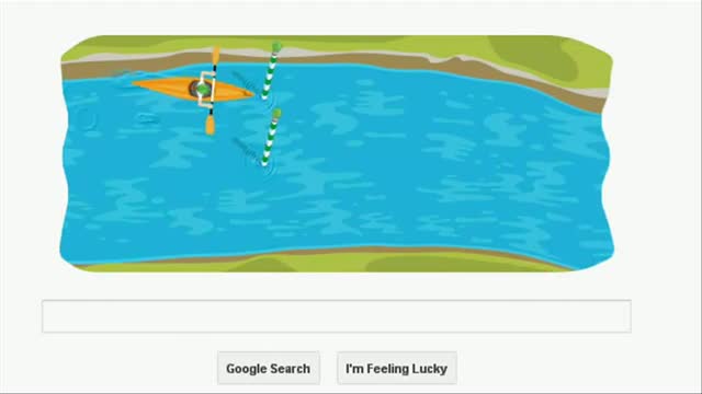 Watch London 2012 Slalom Canoe: Googleâ€™s 3rd playable doodle Video
