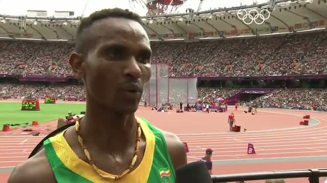 Watch Athletics Men's 5000m Round 1 - London 2012 Olympic Games Highlights Video