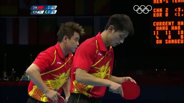 Watch Table Tennis Men's Team Finals - China v Korea - London 2012 Olympic Games Highlights Video