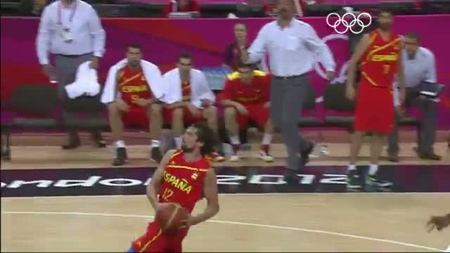Watch Basketball Men's Quarterfinals - France v Spain - London 2012 Olympic Games Highlights Video
