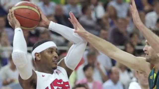 Watch US Overwhelms Australia 119-86 in Olympic Hoops Video