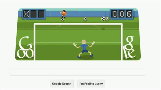 Watch How to play the London 2012 football Google doodle Video
