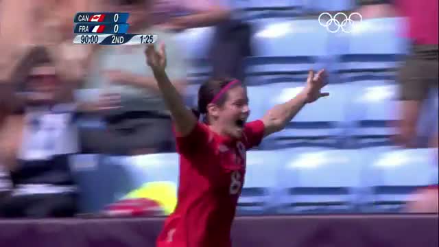 Watch Football Women's - Bronze Medal Match - Canada v France - London 2012 Olympic Games Highlights Video
