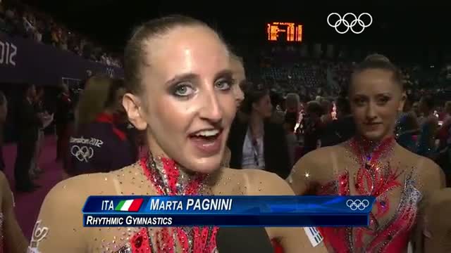 Watch Gymnastics Rhythmic Group All-Around Qualification - London 2012 Olympic Games Highlights Video