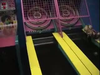 Watch Kid hit in head with skee ball Video