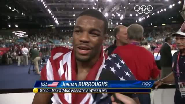 Watch Wrestling Men's Freestyle 74 kg Final - Goudarzi v Burroughs - London 2012 Olympic Games Highlights Video