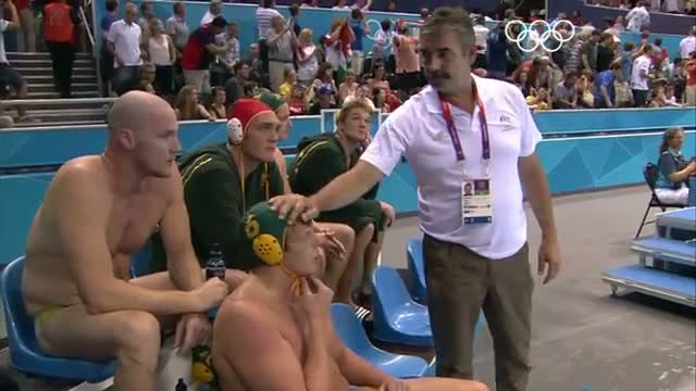 Watch Water Polo Men's Semifinal Round - C5-8 - Hungary v Australia - London 2012 Olympic Games Highlights Video